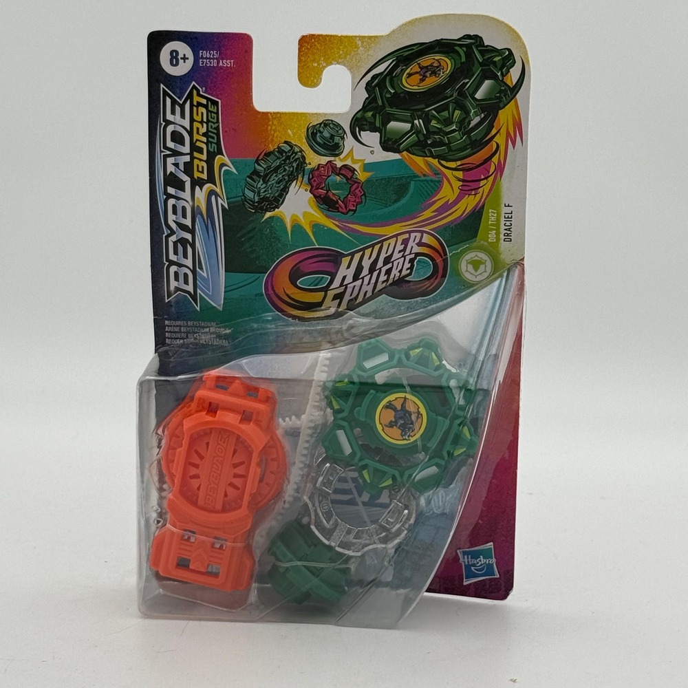 Hasbro Beyblade Burst Surge Hypersphere Draciel F D04 TH27 Starter Pack New